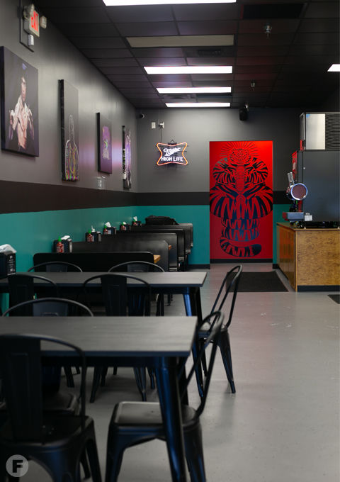 Lucky Tiger Interior